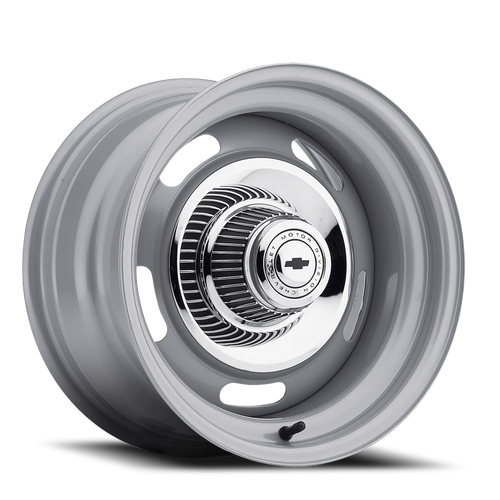 DOORBUSTER PRICING! - Us Rallye Wheel 15x6 5x114.3 & 5x120.65 Silver 6mm | 55-5610L