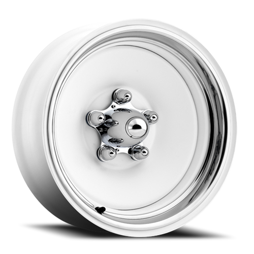 DOORBUSTER PRICING! - Us Rat Rod Wheel 15x12 6x139.7 Gloss White -64mm | 66-5260
