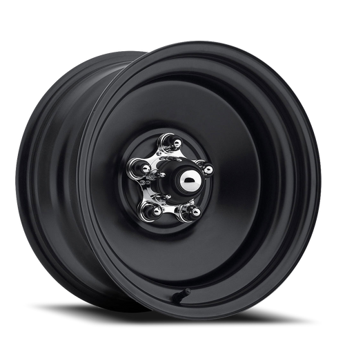 DOORBUSTER PRICING! - Us Rat Rod Wheel 15x8 5x127 Matte Black -19mm | 68-5850