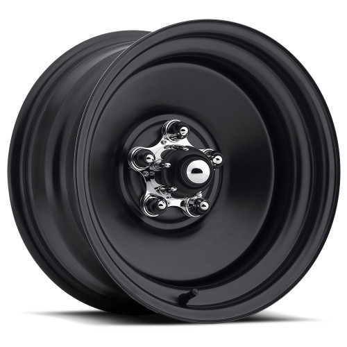 US Wheel® Rat Rod 68 Wheels Rims 17x8 5x127 (5x5) Black 0 | 68-88501
