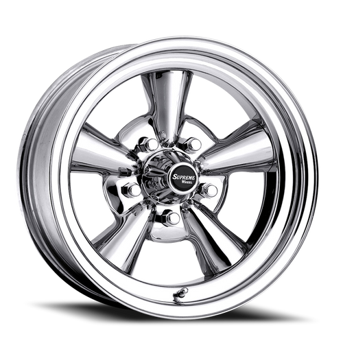 DOORBUSTER PRICING! - Us Supreme Wheel 15x8 5x114.3 & 5x120.65 Chrome -6mm | 48-5809