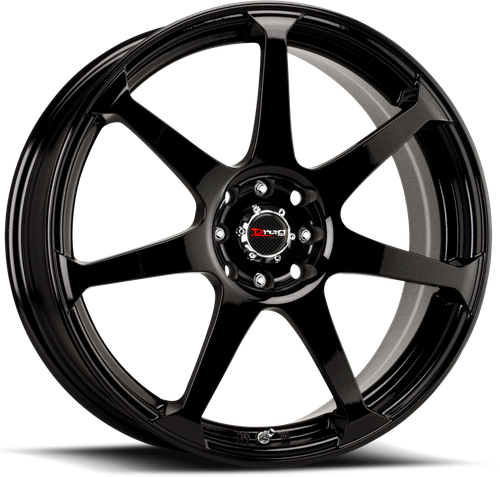 Drag Dr33 Wheel 16x7 4x100 & 4x108 Gloss Black 40mm | DR33167204073GB1