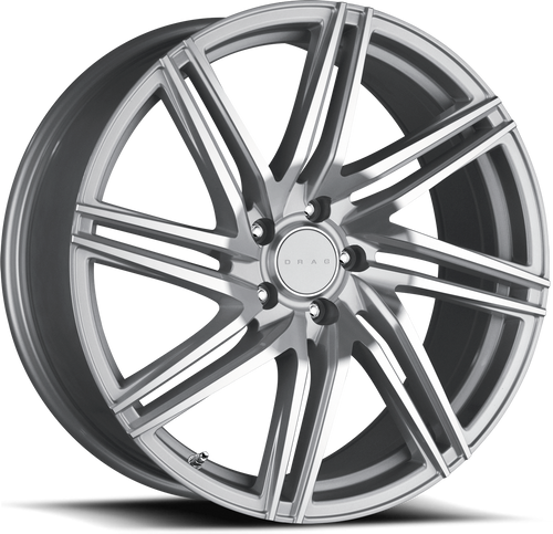 Drag Dr70 Wheel 18x8 5x112 Silver Machined 45mm | DR70188214566SM