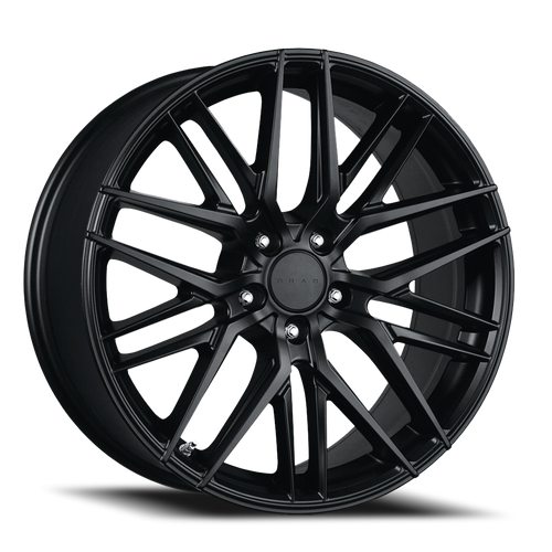 Drag Dr77 Wheel 19x8.5 5x112 Flat Black 22mm | DR771985212266BF1
