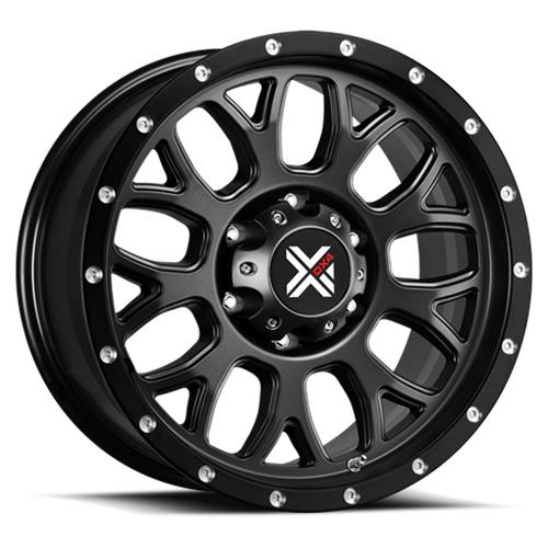 Dx4 Gear Wheel 17x8.5 5x139.7 Flat Black -6mm | X378519-6108BF1