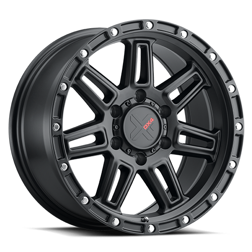 Dx4 Rebel Wheel 17x8.5 5x127 Flat Black -6mm | X1278501-683BF1