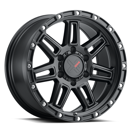 Dx4 Rebel Wheel 18x9 8x170 Flat Black 0mm | X1289350125BF1
