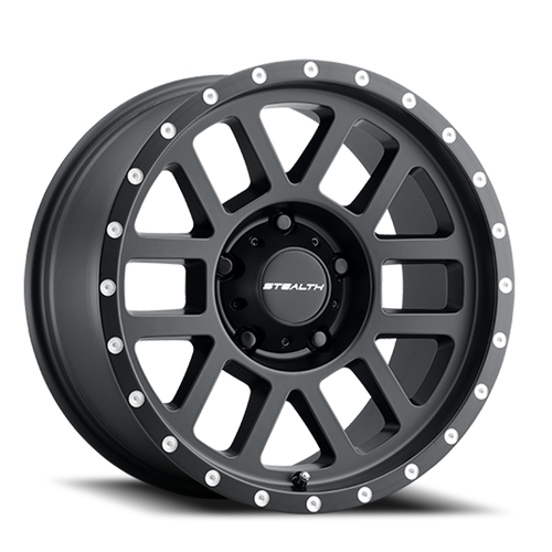 DOORBUSTER PRICING! - Us Aluminum Mesh Wheel 17x8.5 5x127 Matte Black 0mm | 772-88550