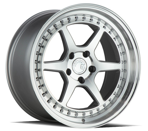 Aodhan Ds09 Wheels Rims 18x8.5 5x100 Silver W/ Machined Face 35mm | DS91885510035SMF