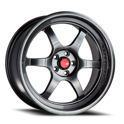 Aodhan Ah08 Wheel 18x9.5 5x100 Hyper Black 35mm - FREE T-SHIRT INCLUDED! | AH081895510035HB
