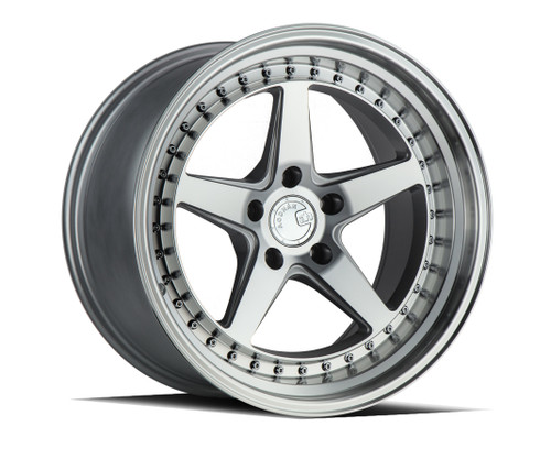 Aodhan Ds05 Wheels Rims 18x9.5 5x100 Silver W/ Machined Face 35mm | DS51895510035SMF