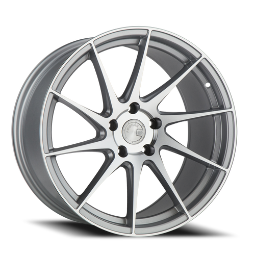 Aodhan Ah09 Wheel 18x8.5 5x108 Gloss Silver Machined Face 35mm - FREE T-SHIRT INCLUDED! | AH91885510835SMF_P