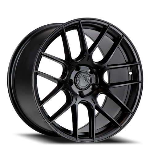 Aodhan Ah-X Wheel 18x9.5 5x112 Matte Black 35mm - FREE T-SHIRT INCLUDED! | AHX1895511235MB