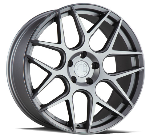 Aodhan Aff2 Wheels Rims 20x9 5x114.3 Matte Gray 32mm | AFF2209511432MG