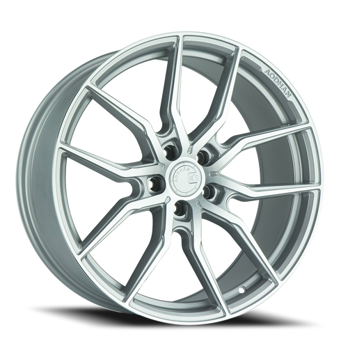 Aodhan Aff1 Wheel 20x9 5x114.3 Gloss Silver Machined Face 32mm - FREE T-SHIRT INCLUDED! | AFF12090511432SMF