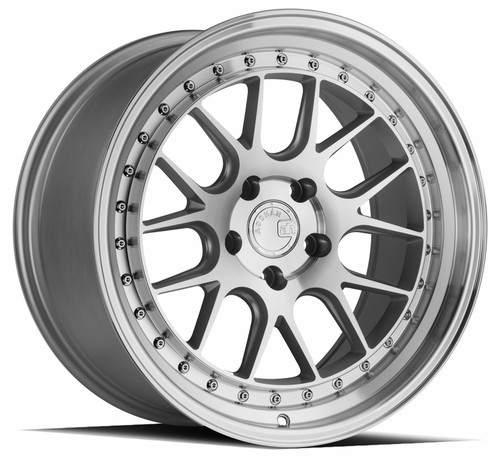 Aodhan Ds06 Wheels Rims 19x11 5x114.3 Silver W/ Machined Face 15mm | DS61911511415SMF