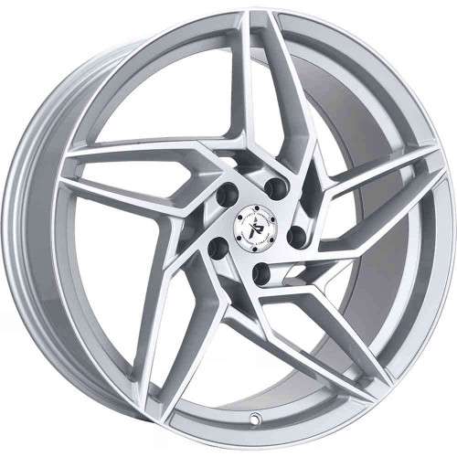 Impact Racing 605 Wheels Rims 22x9 5x4.5 (5x114.3) Silver 38 | 605S-229012+38