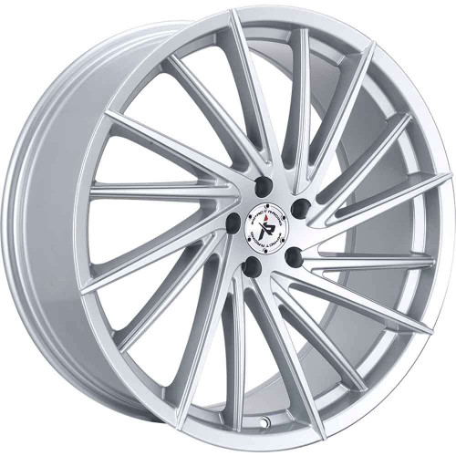 Impact Racing 608 Wheels Rims 22x9 5x4.5 (5x114.3) Silver 38 | 608S-229012+38