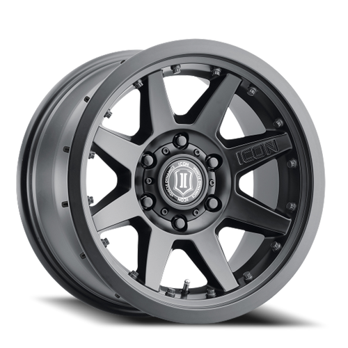 DOORBUSTER PRICING! - Icon Alloys Rebound Pro Wheel 17x8.5 5x150 Satin Black 25mm | 21817855557SB