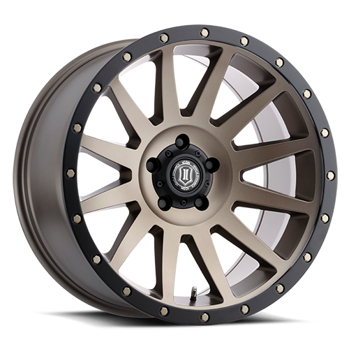 DOORBUSTER PRICING! - Icon Alloys Compression Wheel 20x10 5x127 Bronze 12mm | 2020107350BR