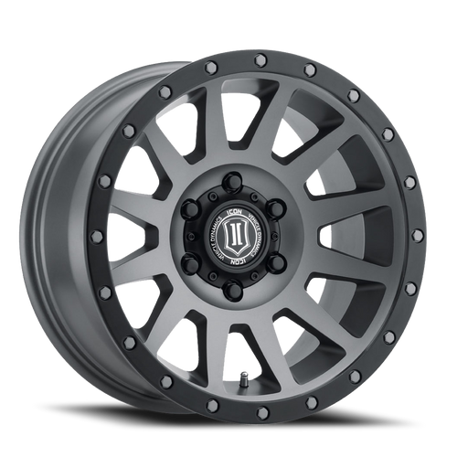 DOORBUSTER PRICING! - Icon Alloys Compression Wheel 17x8.5 6x135 Titanium 6mm | 2017856350TT