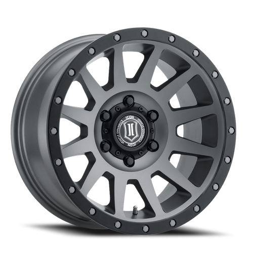 DOORBUSTER PRICING! - Icon Alloys Compression Wheel 18x9 6x135 Titanium 6mm | 2018906352TT