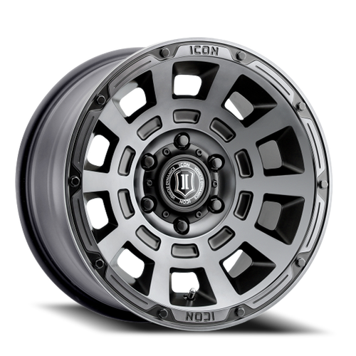 DOORBUSTER PRICING! - Icon Alloys Thrust Wheel 17x8.5 6x139.7 Satin Black 0mm | 2817858347SSBT