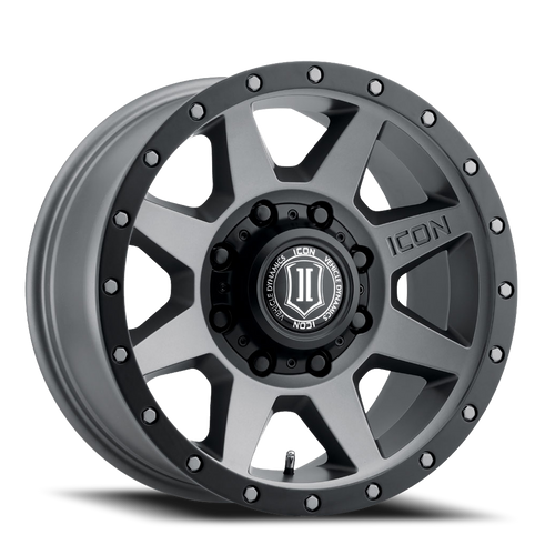 DOORBUSTER PRICING! - Icon Alloys Rebound Hd Wheel 18x9 8x180 Titanium 12mm | 1818908955TT