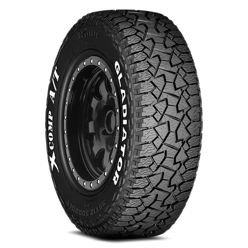 Gladiator X Comp A/T Tire 35x12.50R20LT 121T White Letter | 1932360553