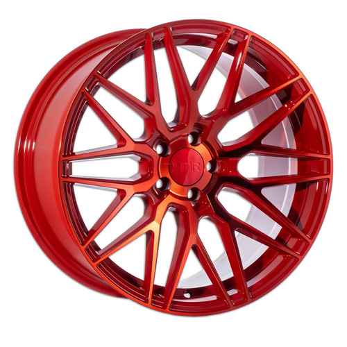 F1R F103 Wheels Rims 18x8.5 5x120 Candy Red 35mm | F10318855120R35