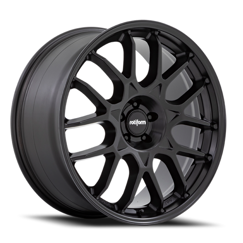 Rotiform R195 Zws Wheel 22x12 5x112 Matte Black 35mm - MINIMUM PURCHASE OF 4 WHEELS - FREE T-SHIRT INCLUDED! | R195222044+35D