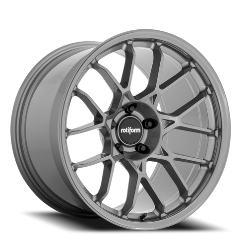 Rotiform R196 Zws Wheel 22x12 5x112 Gloss Anthracite 35mm - MINIMUM PURCHASE OF 4 WHEELS | R196222044+35D