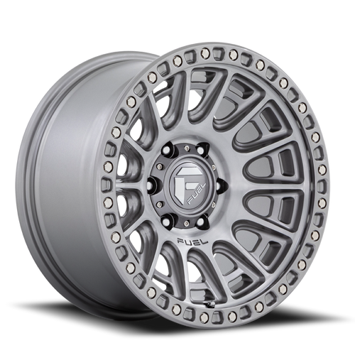 Fuel D833 Cycle Wheel 20x9 6x139.7 Platinum 1mm - FREE T-SHIRT INCLUDED! | D83320908450