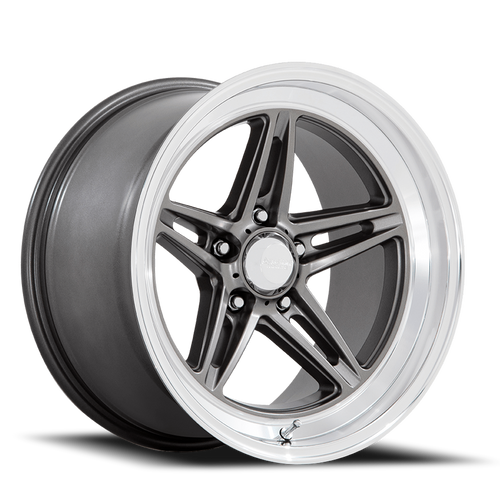 American Racing Vn514 Groove Wheel 18x10 5x114.3 Anthracite With Diamond Cut Lip 12mm | VN514AD18101212