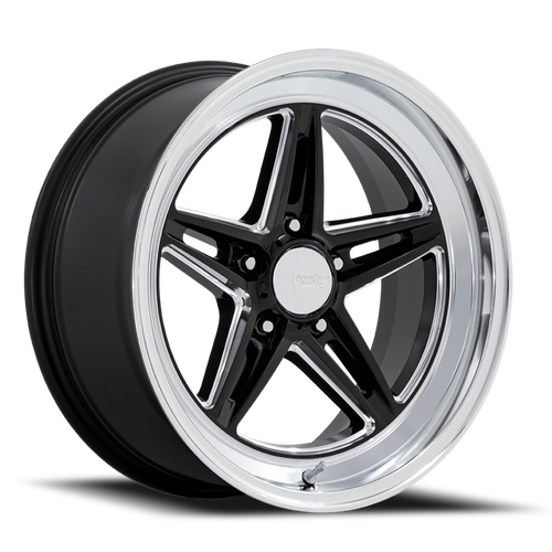 American Racing Vn514 Groove Wheel 18x10 5x120.65 Gloss Black Milled With Diamond Cut Lip 12mm | VN514BE18103412