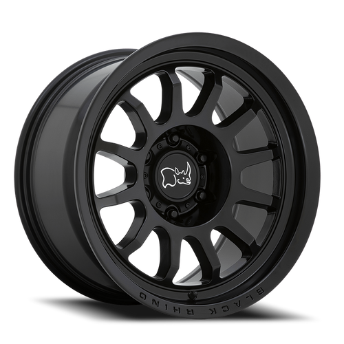 Black Rhino Rapid Wheel 18x9 6x139.7 Matte Black 12mm - FREE T-SHIRT INCLUDED! | 1890RPD126140M12A