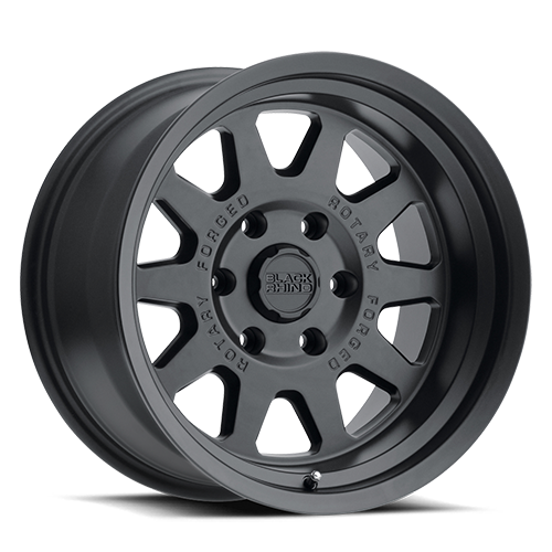 Black Rhino Stadium Wheel 17x8 6x130 Matte Black 45mm - FREE T-SHIRT INCLUDED! | 1780SDM456130B84A