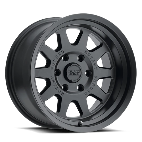 Black Rhino Stadium Wheel 17x8.5 5x150 Matte Black 10mm - FREE T-SHIRT INCLUDED! | 1785SDM105150M10A