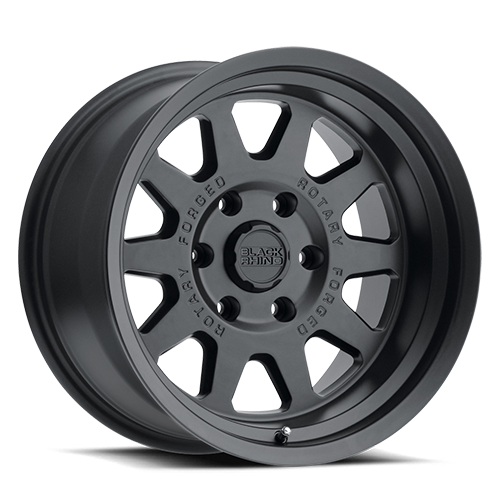 Black Rhino Stadium Wheel 17x9 6x135 Matte Black 12mm - FREE T-SHIRT INCLUDED! | 1790SDM126135M87A