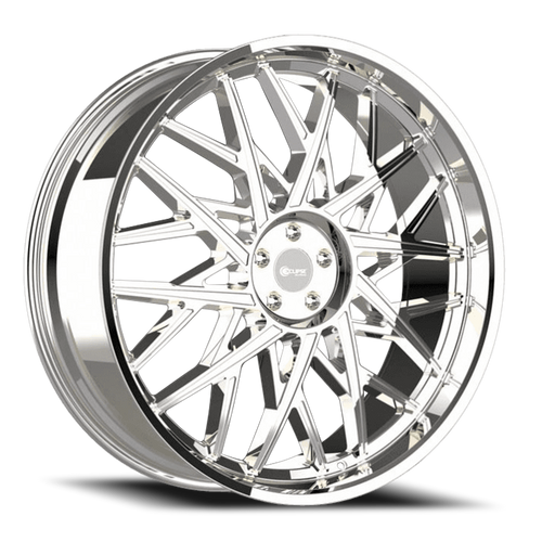Eclipse 102 Wheel 24x9 6x139.7 Chrome 25mm - FREE T-SHIRT INCLUDED! | ECL102-24985C