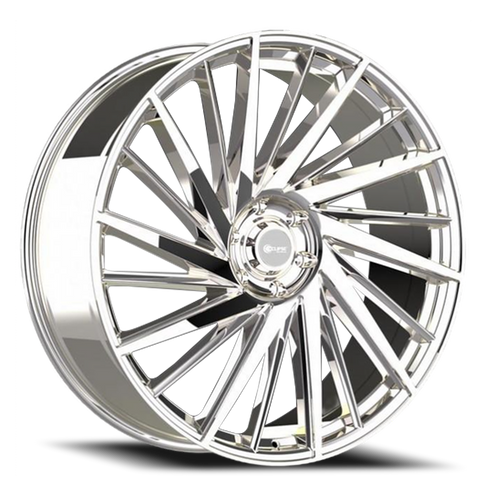 Eclipse 105 Wheel 24x9 6x139.7 Chrome 25mm - FREE T-SHIRT INCLUDED! | ECL105-24985C