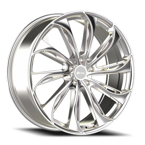 DOORBUSTER PRICING! - Eclipse 106 Wheel 22x8.5 5x114.3 Chrome 38mm - FREE T-SHIRT INCLUDED! | ECL106-22865C