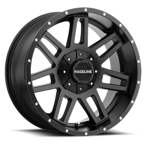Raceline 931B Injector Wheels Rims 17x9 5x127 5x135 Matte Black 0mm | 931B-79095-00