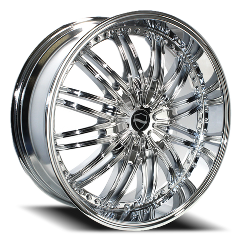DOORBUSTER PRICING! - Elegance El911 Wheel 20x8.5 5x114.3 & 5x120 Chrome 32mm - FREE T-SHIRT INCLUDED! | EL911-0512032C