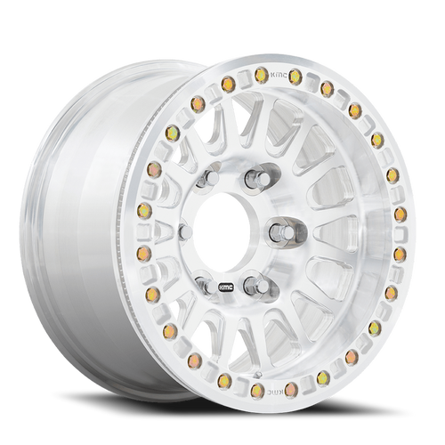 Kmc Km445 Impact Forged Beadlock Wheel 17x9 6x165.1 Raw Machined -12mm - FREE T-SHIRT INCLUDED! | KM445DX17909112N