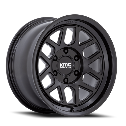 Kmc Km446 Mesa Forged Monoblock Wheel 17x8.5 6x135 Satin Black 0mm - FREE T-SHIRT INCLUDED! | KM446MX17856300