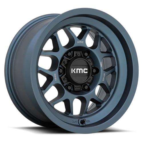 Kmc Km725 Terra Wheel 17x8.5 6x135 Metallic Blue 0mm - FREE T-SHIRT INCLUDED! | KM725LX17856300