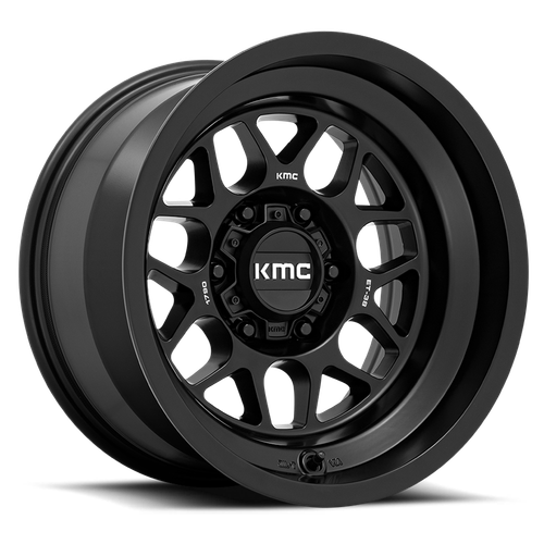 Kmc Km725 Terra Wheel 20x9 5x127 Satin Black -12mm - FREE T-SHIRT INCLUDED! | KM725MX20905012N