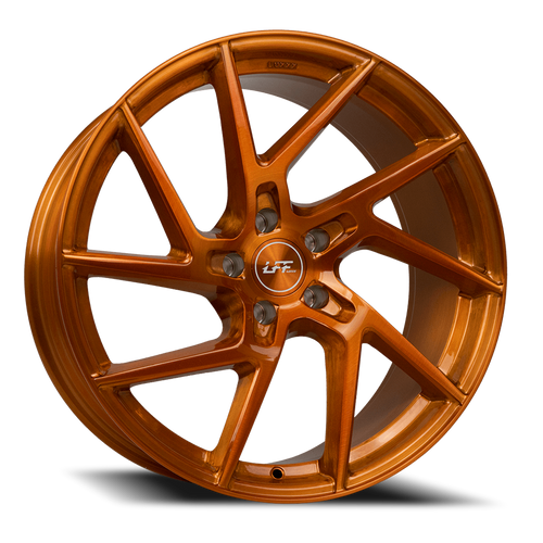 Luxxx Alloys Lff 02-Leon Wheel 20x10.5 5x112 Brushed Sunset Orange 30mm | LFF02201055112+30A-R18