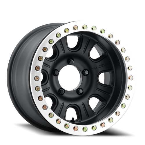 DOORBUSTER PRICING! - Raceline Monster Beadlock Wheel 17x9.5 5x127 Black -32mm - FREE T-SHIRT INCLUDED! | RT231-79550-32